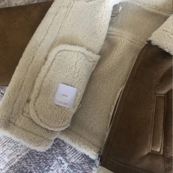 Mango Cropped Aviator Jacket - Picture 2 of 4